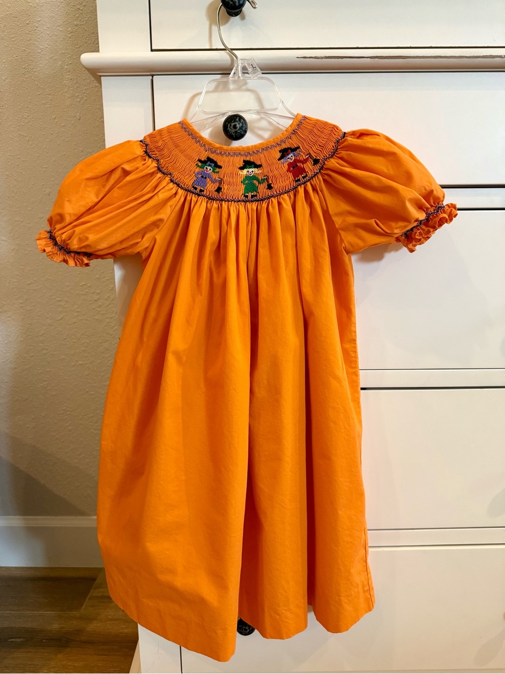 Smocked Halloween Dress